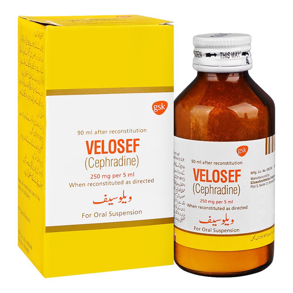 Velosef 250mg Syrup